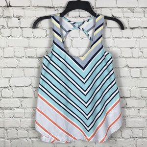 Anthro Deletta Cutout Back Tank